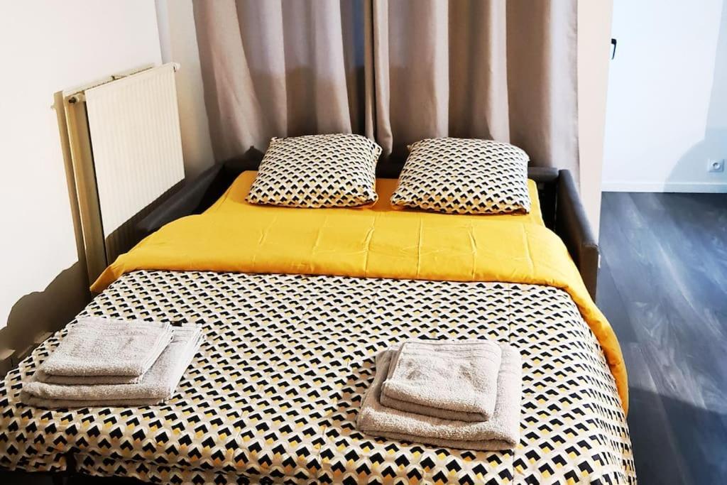 Le Jules Val - Studio Cosy En Residence + Parking + Wi-Fi Evry-Gregy-sur-Yerre Eksteriør bilde